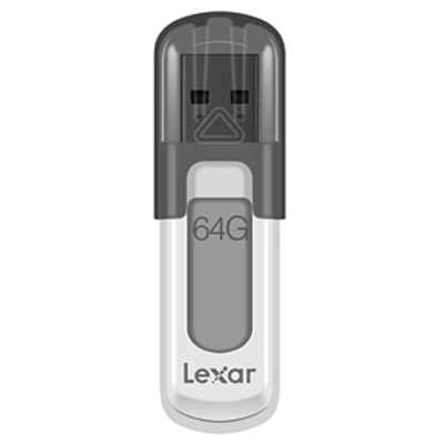 Image of Lexar JumpDrive V100 USB 30 64GB Flash Drive