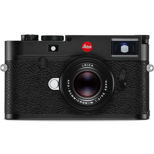 Image of Leica M10R Digital Camera Body Black Chrome