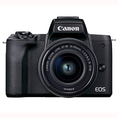 Image of Canon EOS M50 Mark II Digital Camera with EFM 1545mm Lens Black