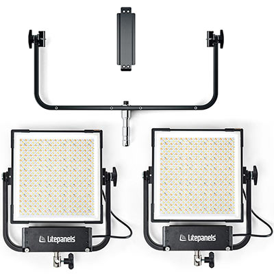 Image of Litepanels Gemini 1x1 Hard Dual Array Light Kit