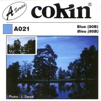 Image of Cokin A021 Blue 80B Filter