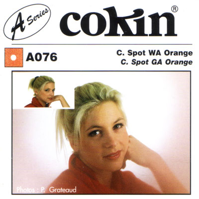 Image of Cokin A076 C Spot WA Orange Filter