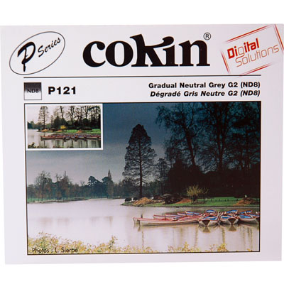 Image of Cokin P121 Gradual Grey G2 ND8 Filter