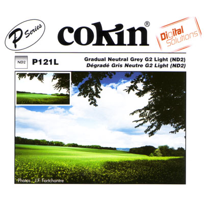 Image of Cokin P121L Gradual Grey G2 Light ND2 Filter