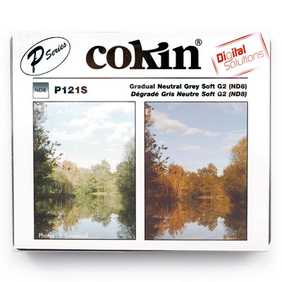 Image of Cokin P121S Gradual Grey G2 Soft ND8 Filter