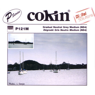 Image of Cokin P121M Gradual Grey G2 Medium ND4 Filter