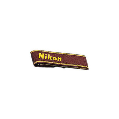 Image of Nikon AN6W Wide Nylon Neckstrap Wine