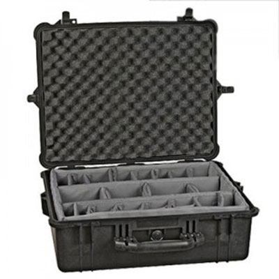 Image of Peli 1600 Case with Dividers Black