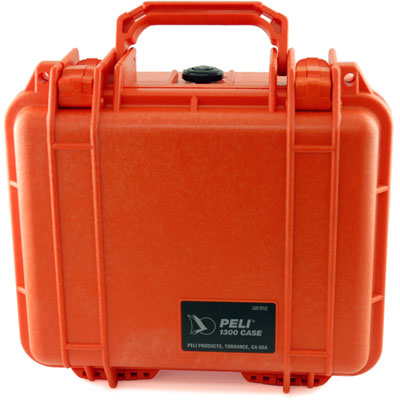 Image of Peli 1300 Case with Foam Orange