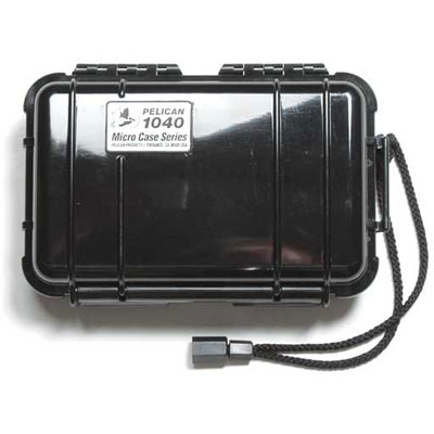 Image of Peli 1040 Microcase Clear with Black Liner