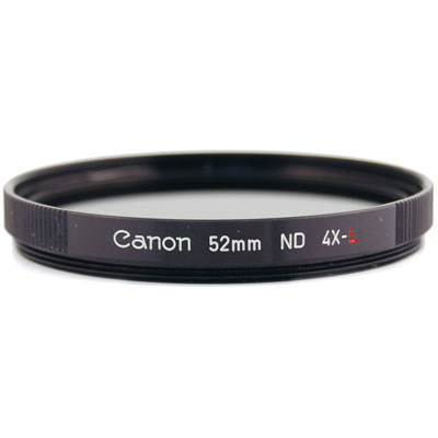 Image of Canon 52mm ND4L Neutral density 4 Filter