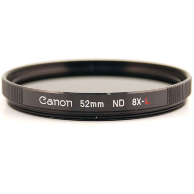 Image of Canon 52mm ND8L Neutral Density 8 Filter