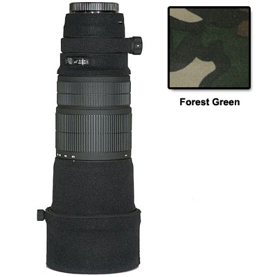 Image of LensCoat for Sigma 120300mm f28 EX DG lens Forest Green