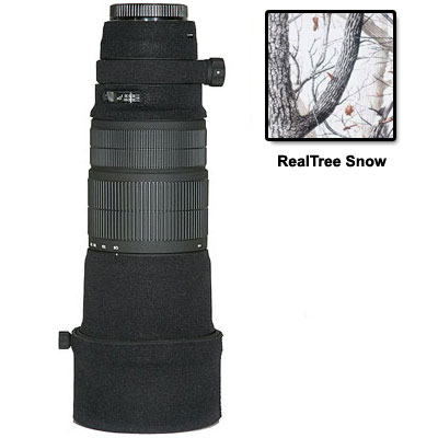 Image of LensCoat for Sigma 120300mm f28 EX DG lens Realtree Hardwoods Snow