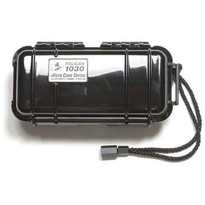 Image of Peli 1030 Microcase Black with Black Liner