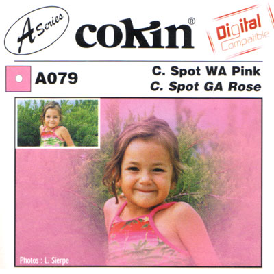 Image of Cokin A079 Spot WA Pink Filter