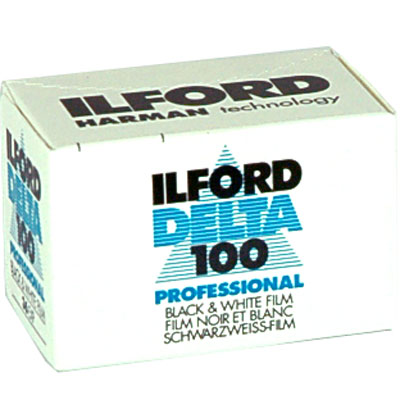 Image of Ilford Delta 100 Pro 35mm film 36 exposure