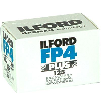 Image of Ilford FP4 Plus 35mm film 36 exposure