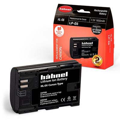 Image of Hahnel HLE6 Battery Canon LPE6