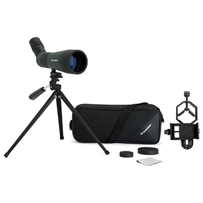 Image of Celestron LandScout 1236x60 Spotting Scope and Phone Adapter