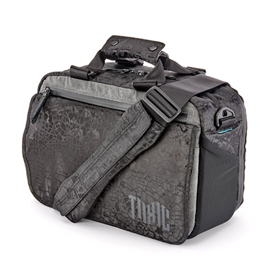 Image of Toxic Wraith Camera Messenger Bag Medium Onyx Black