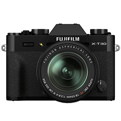 Image of Fujifilm XT30 II Digital Camera with XF 1855mm Lens Black