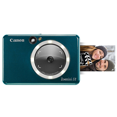 Image of Canon Zoemini S2 Instant Camera and Printer Teal