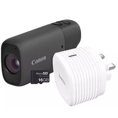 Image of Canon PowerShot Zoom Essential Kit Black