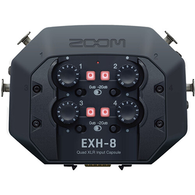 Image of Zoom EXH8 4 x XLR input Expander Capsule