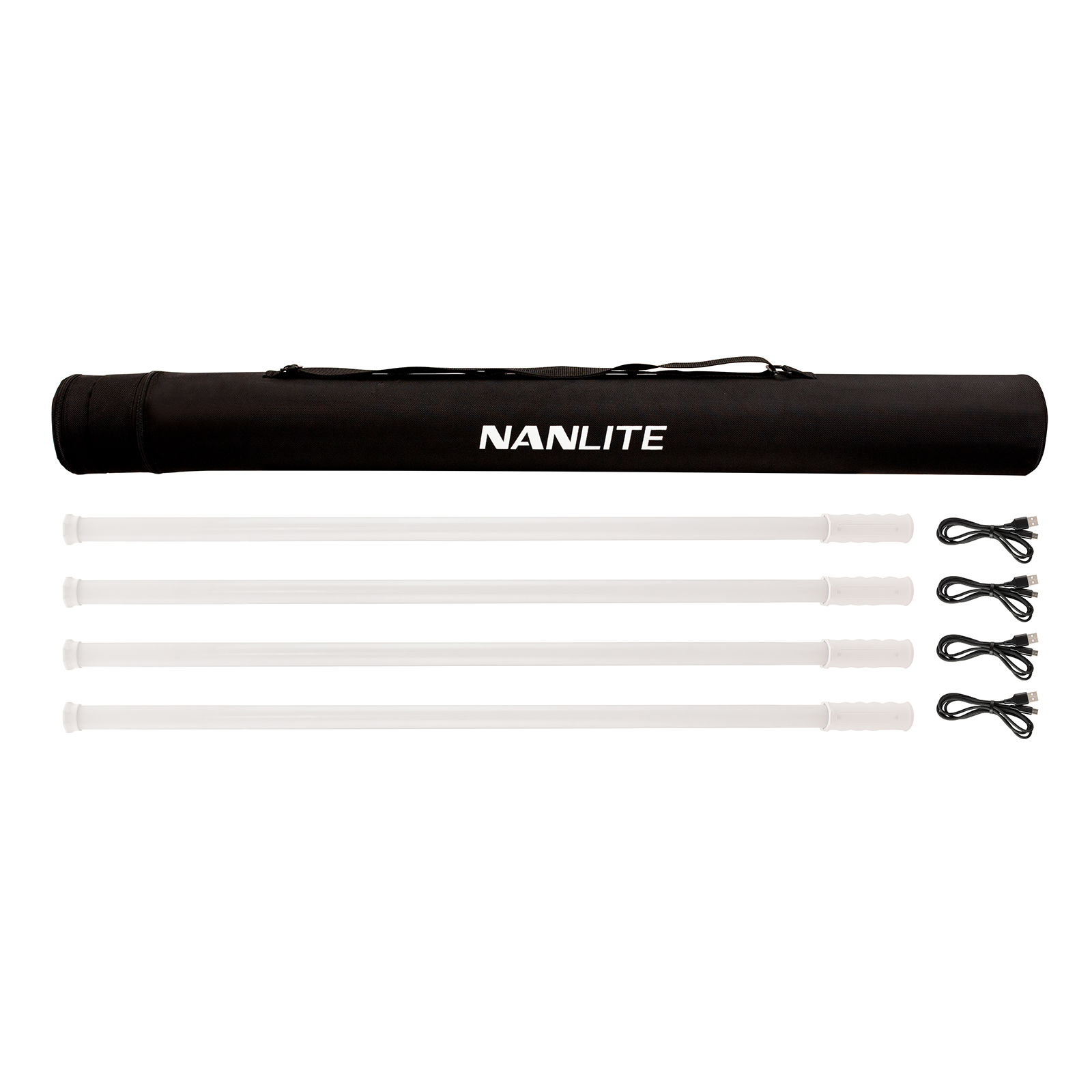 Image of NanLite Pavotube T87X RGBWW LED Pixel Tube 4Tube Kit
