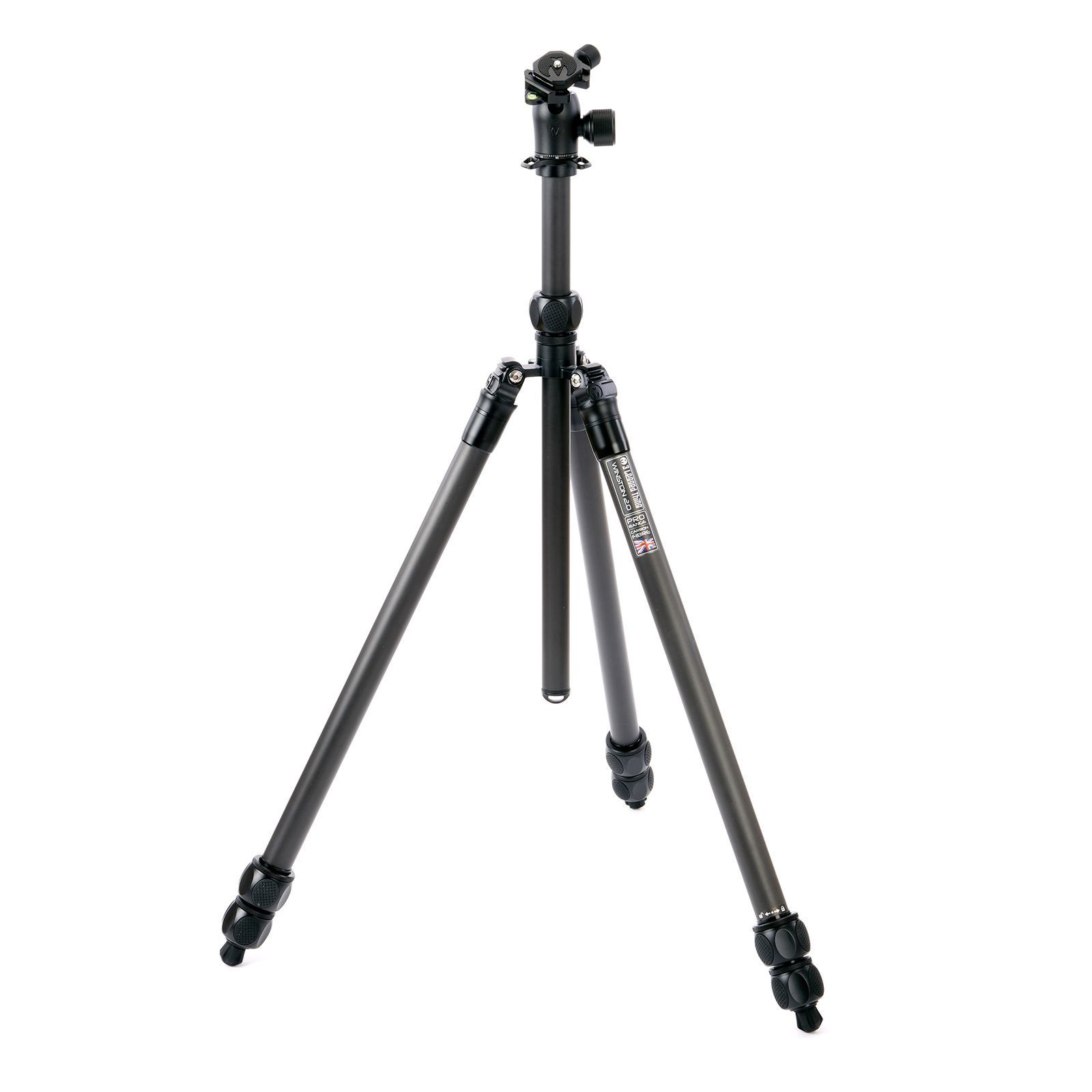 Image of 3 Legged Thing Pro 20 Winston Carbon Fibre Tripod with AirHed Pro Darkness