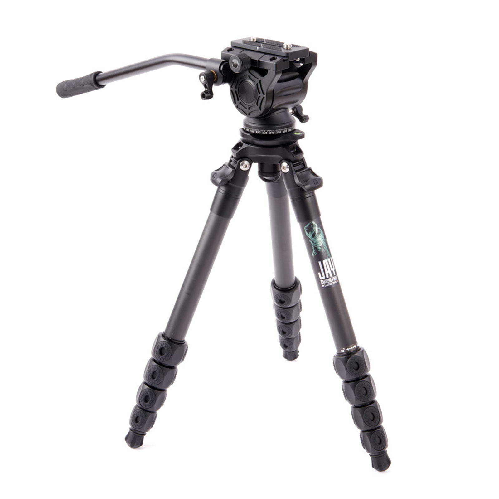 Image of 3 Legged Thing Legends Jay Tripod AirHed Cine Arca Darkness