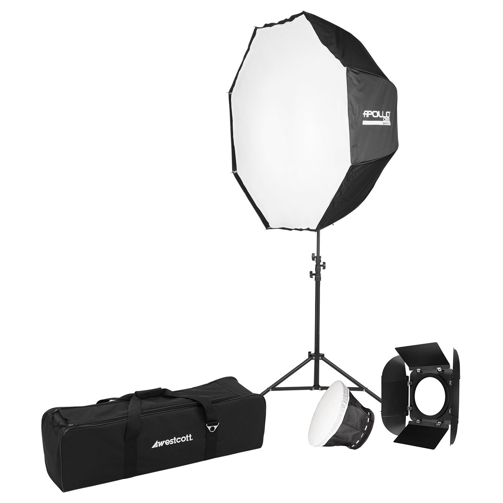 Image of Westcott Solix BiColour 1Light Kit with Apollo Orb and Stand