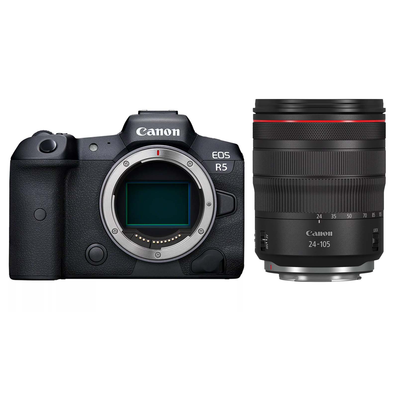 Image of Canon EOS R5 Digital Camera with 24105mm f4 L Lens