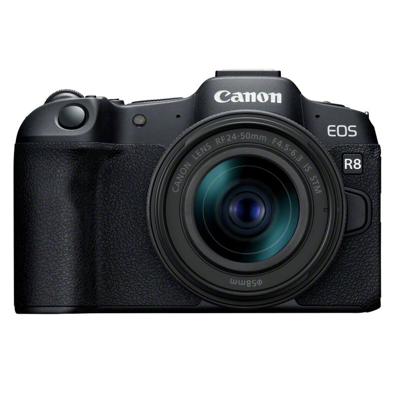 Image of Canon EOS R8 Digital Camera with RF 2450mm IS STM Lens