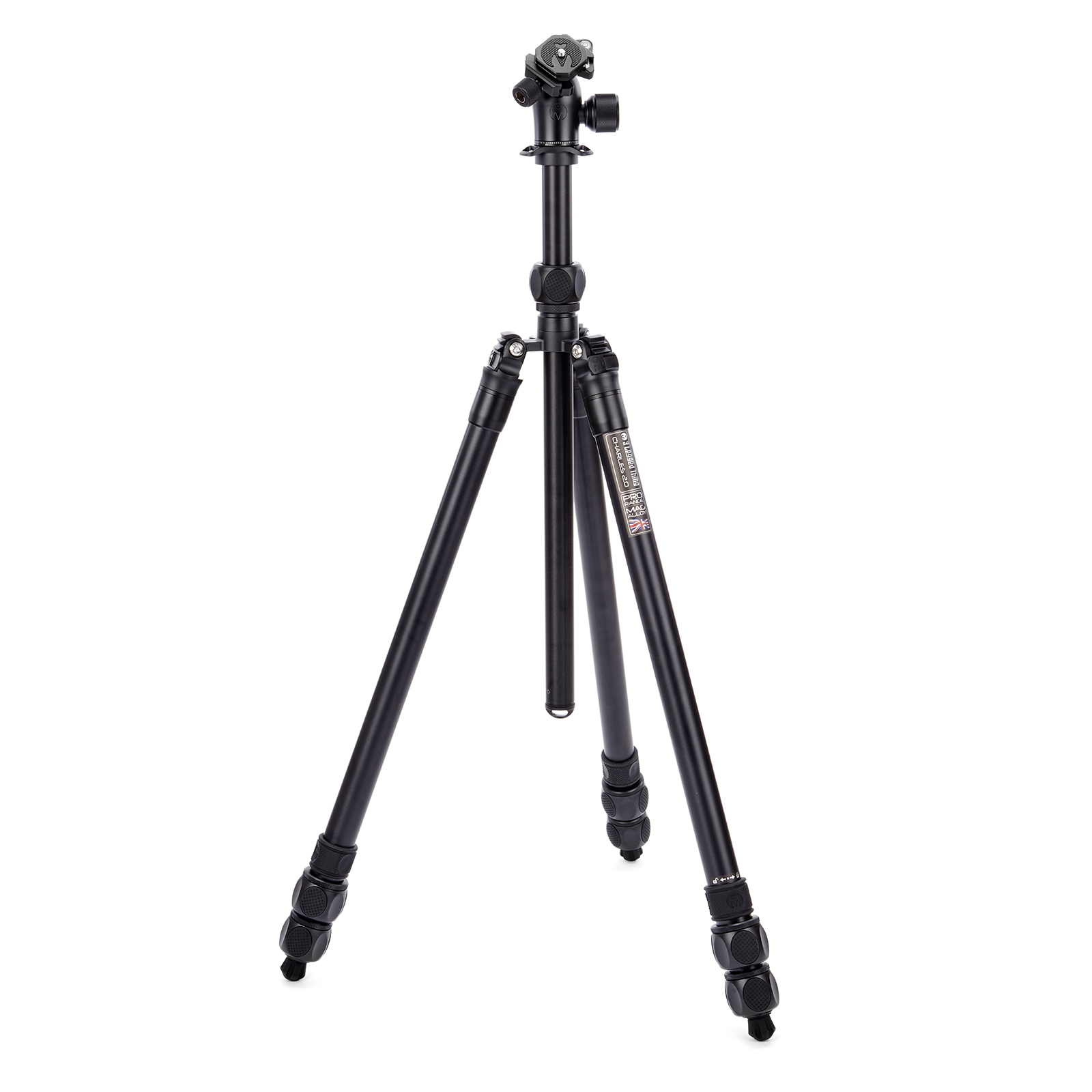 Image of 3 Legged Thing Charles 20 Aluminium Tripod System and AirHed Pro Darkness