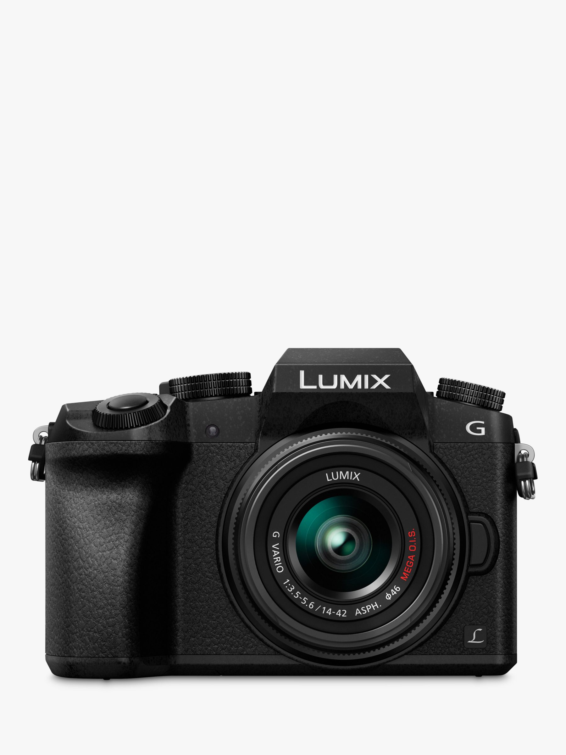 Image of Panasonic Lumix DMCG7 Compact System Camera with 1442mm OIS Lens 4K 16MP 4x Digital Zoom WiFi OLED Viewfinder 3 Tilt Screen Display