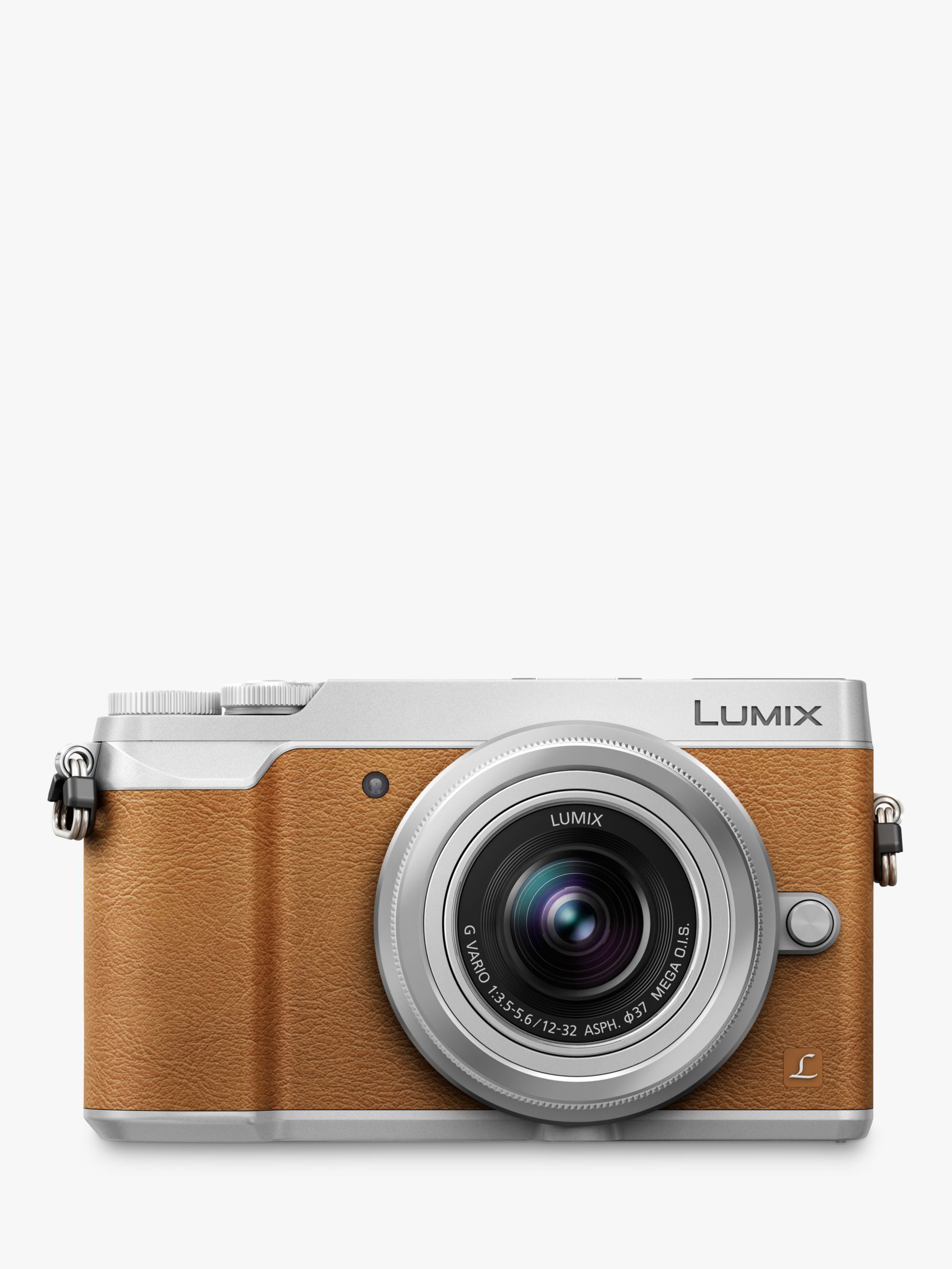 Image of Panasonic Lumix DMCGX80 Compact System Camera with 1232mm Interchangable Lens 4K Ultra HD 16MP 4x Digital Zoom WiFi 3 LCD Touchscreen FreeAngle MonitorTan