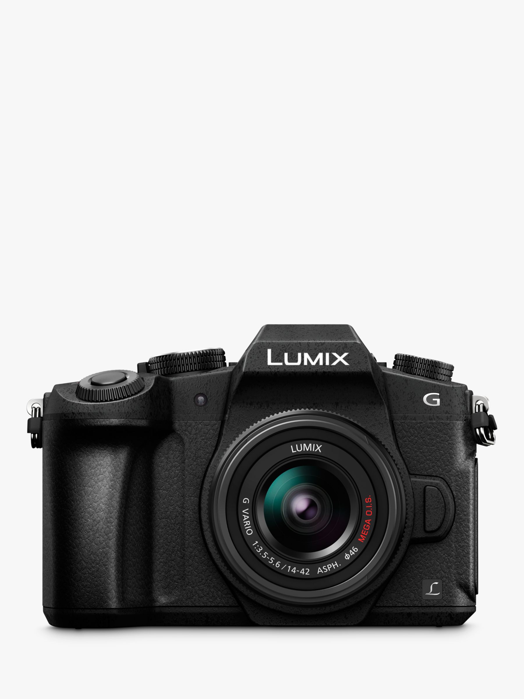 Image of Panasonic Lumix DMCG80M Compact System Camera with 1260mm Lens 4K Ultra HD 16MP WiFi OLED Live Viewfinder 3 LCD VariAngle Touch Screen Black