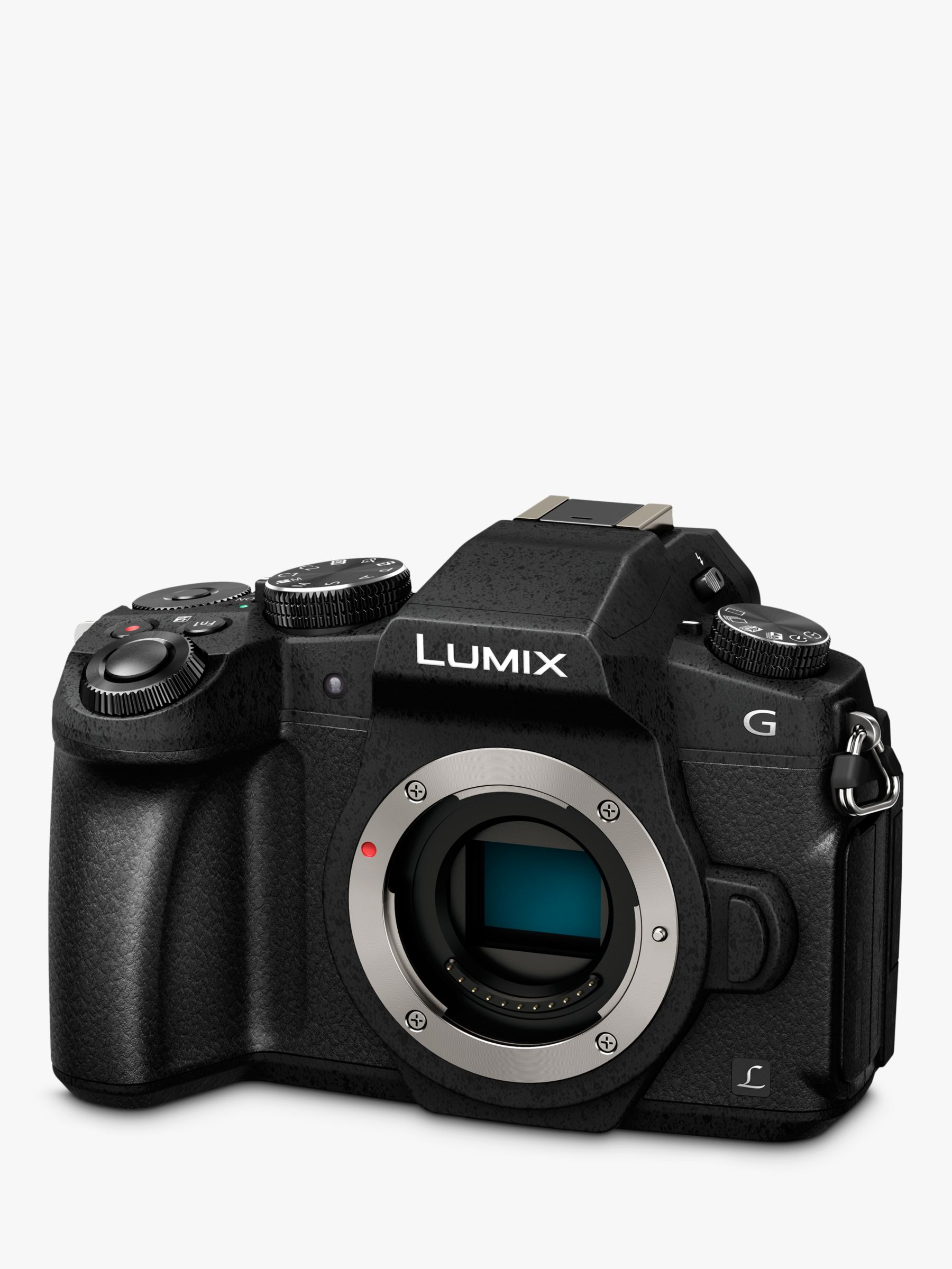 Image of Panasonic Lumix DMCG80EBK Compact System Camera 4K Ultra HD 16MP WiFi OLED Live Viewfinder 3 LCD VariAngle Touch Screen Body Only Black