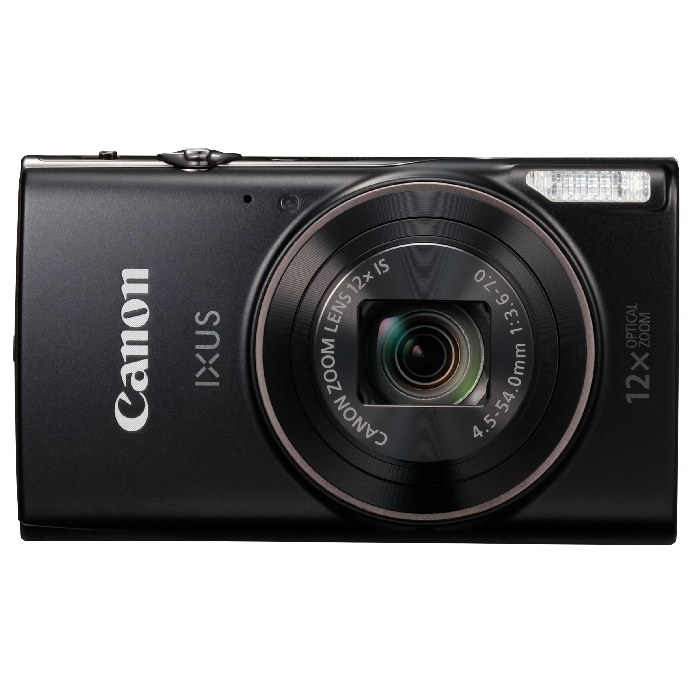 Image of Canon IXUS 285 HS Digital Camera Kit Full HD 1080p 202MP 12x Optical Zoom 24x Zoom Plus WiFi NFC 3 LCD Screen With Leather Case and 16GB SD Card