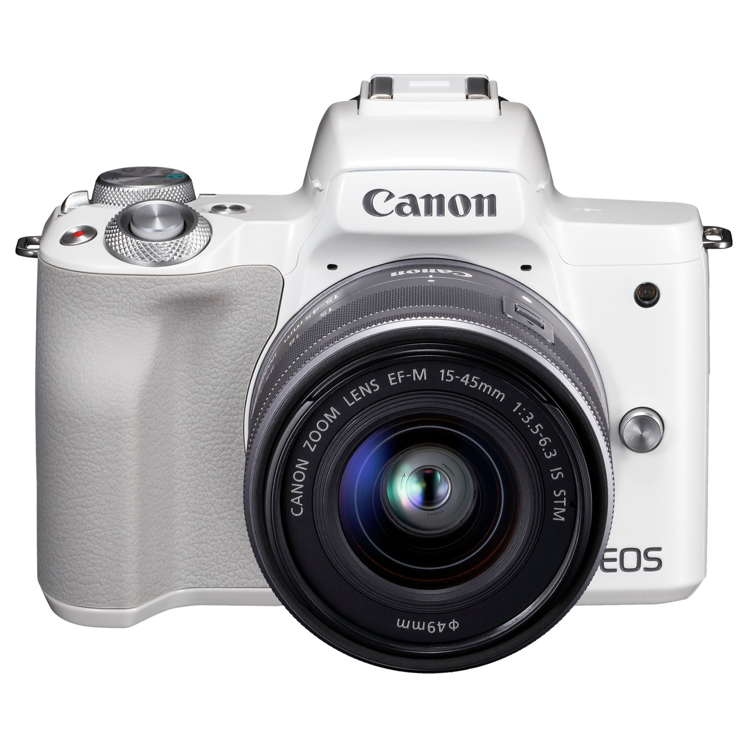 Image of Canon EOS M50 Compact System Camera with EFM 1545mm f3563 IS STM lens 4K Ultra HD 241MP WiFi Bluetooth NFC OLED EVF 3 VariAngle Touch Screen