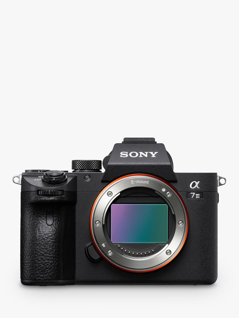 Image of Sony a7 III Alpha ILCE7M3 Compact System Camera 4K Ultra HD 242MP WiFi Bluetooth NFC OLED EVF 5Axis Image Stabiliser and Tiltable 3 LCD Screen Body Only Black