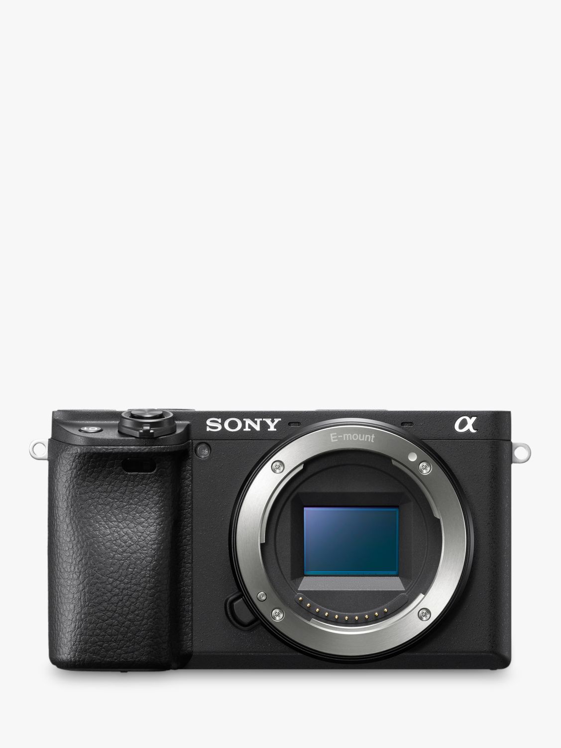 Image of Sony A6400 Compact System Camera 4K Ultra HD 242MP 4D Focus WiFi Bluetooth NFC OLED EVF 3 Tilting Touch Screen Body Only Black