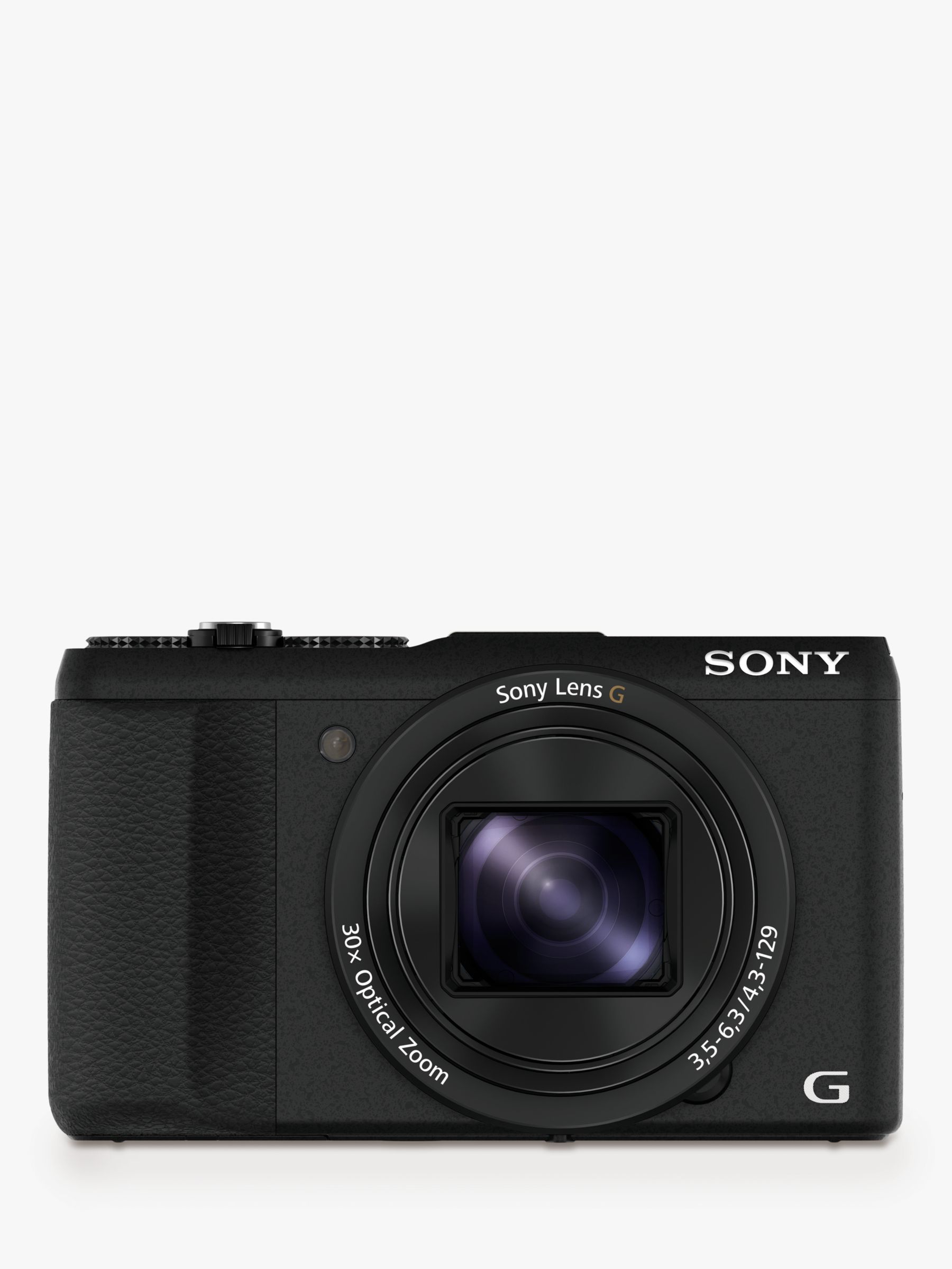 Image of Sony Cybershot DSCHX60 Camera HD 1080p 204MP 30x Optical Zoom WiFi NFC 3 Screen Black