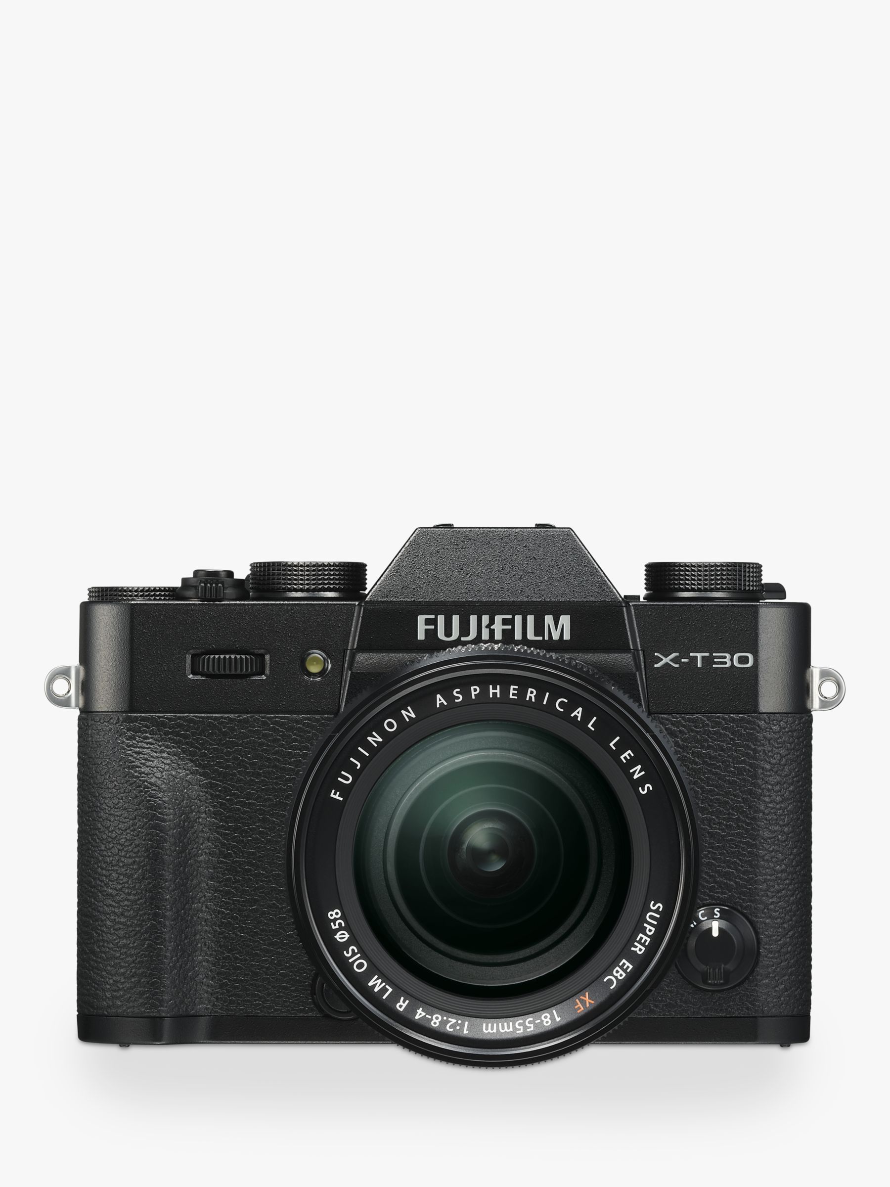 Image of Fujifilm XT30 Compact System Camera with XF 1855mm OIS Lens 4K Ultra HD 261MP WiFi OLED EVF 3 LCD Touch Screen