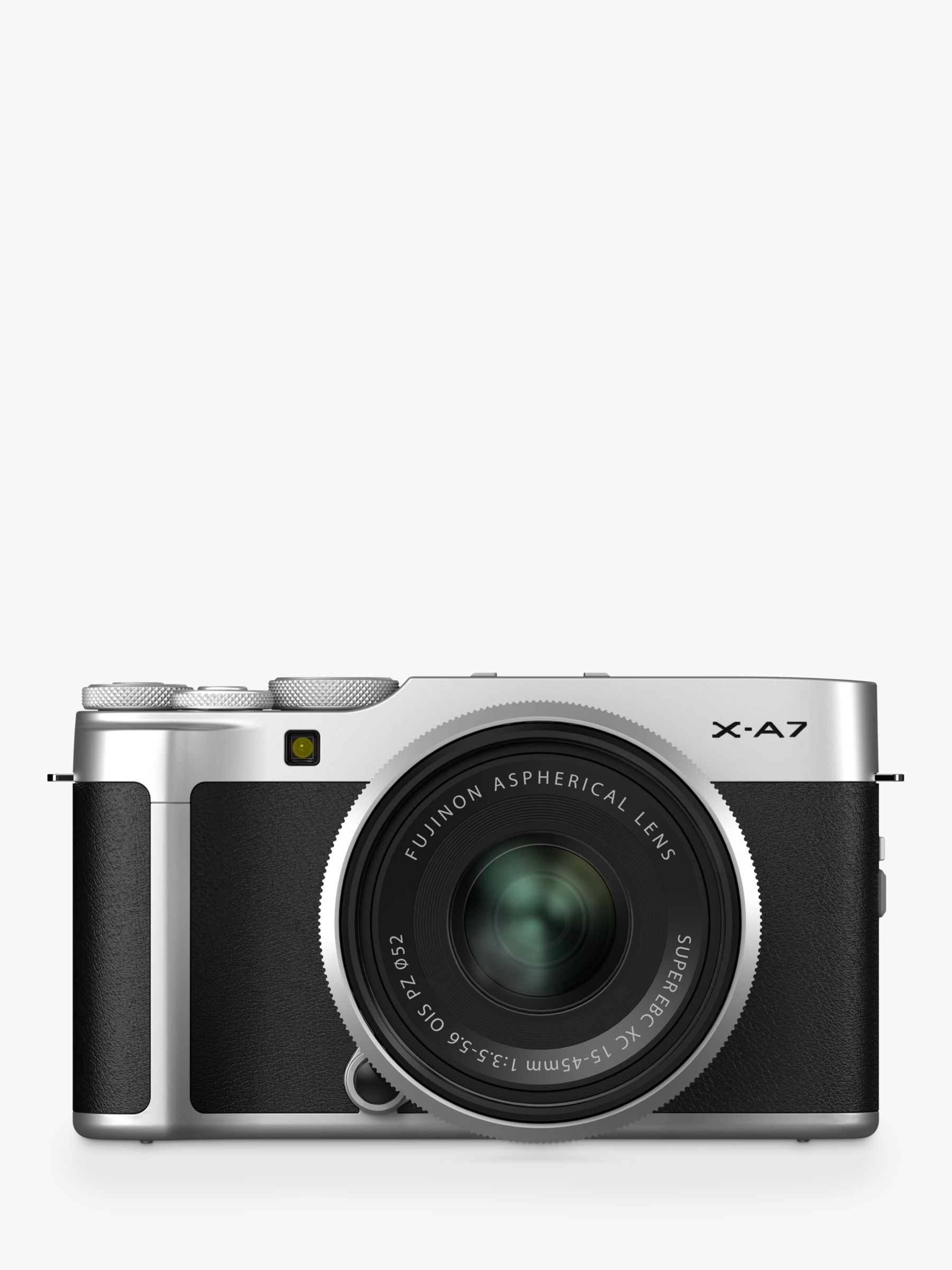 Image of Fujifilm XA7 Compact System Camera with XC 1545mm OIS Lens 4K Ultra HD 242MP WiFi Bluetooth 35 Variangle LCD Touch Screen Black and Silver