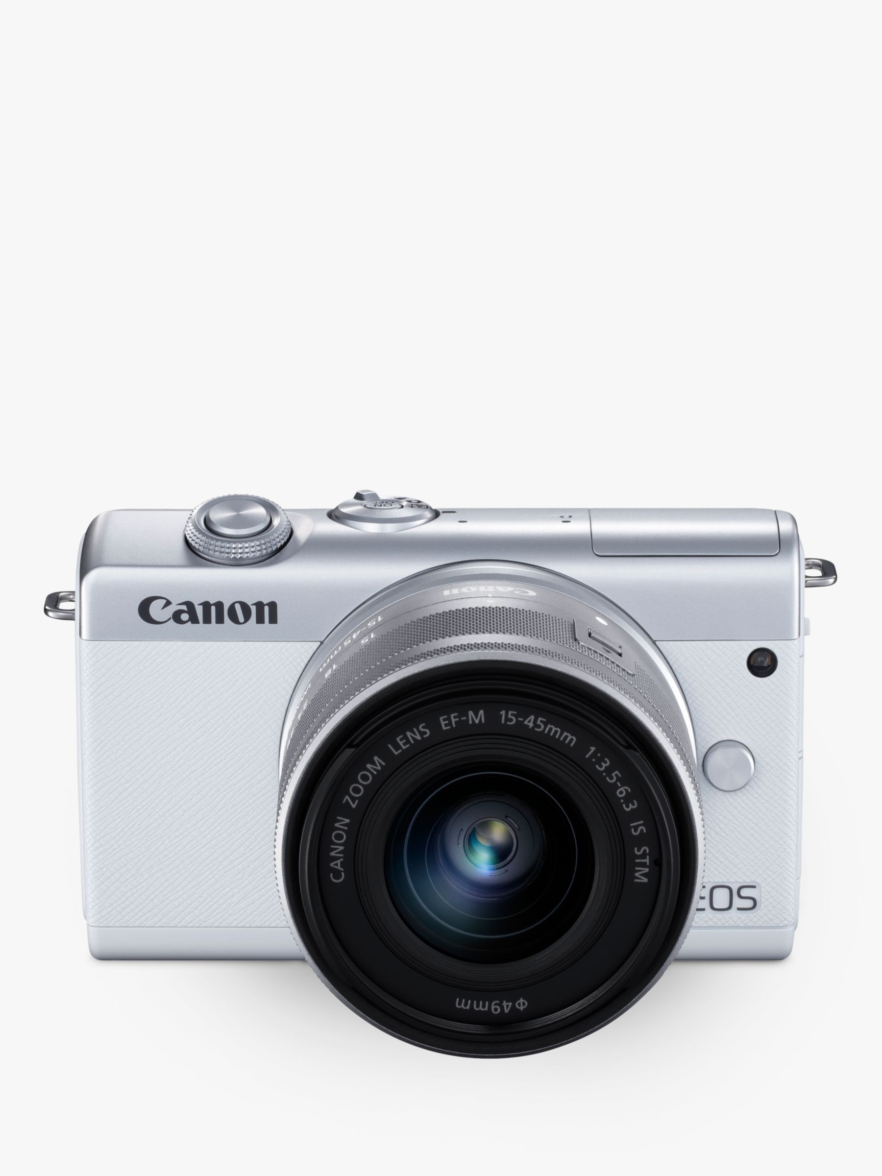 Image of Canon EOS M200 Compact System Camera with EFM 1545mm f3563 IS STM lens 4K UHD 241MP WiFi Bluetooth 3 Tiltable Touch Screen