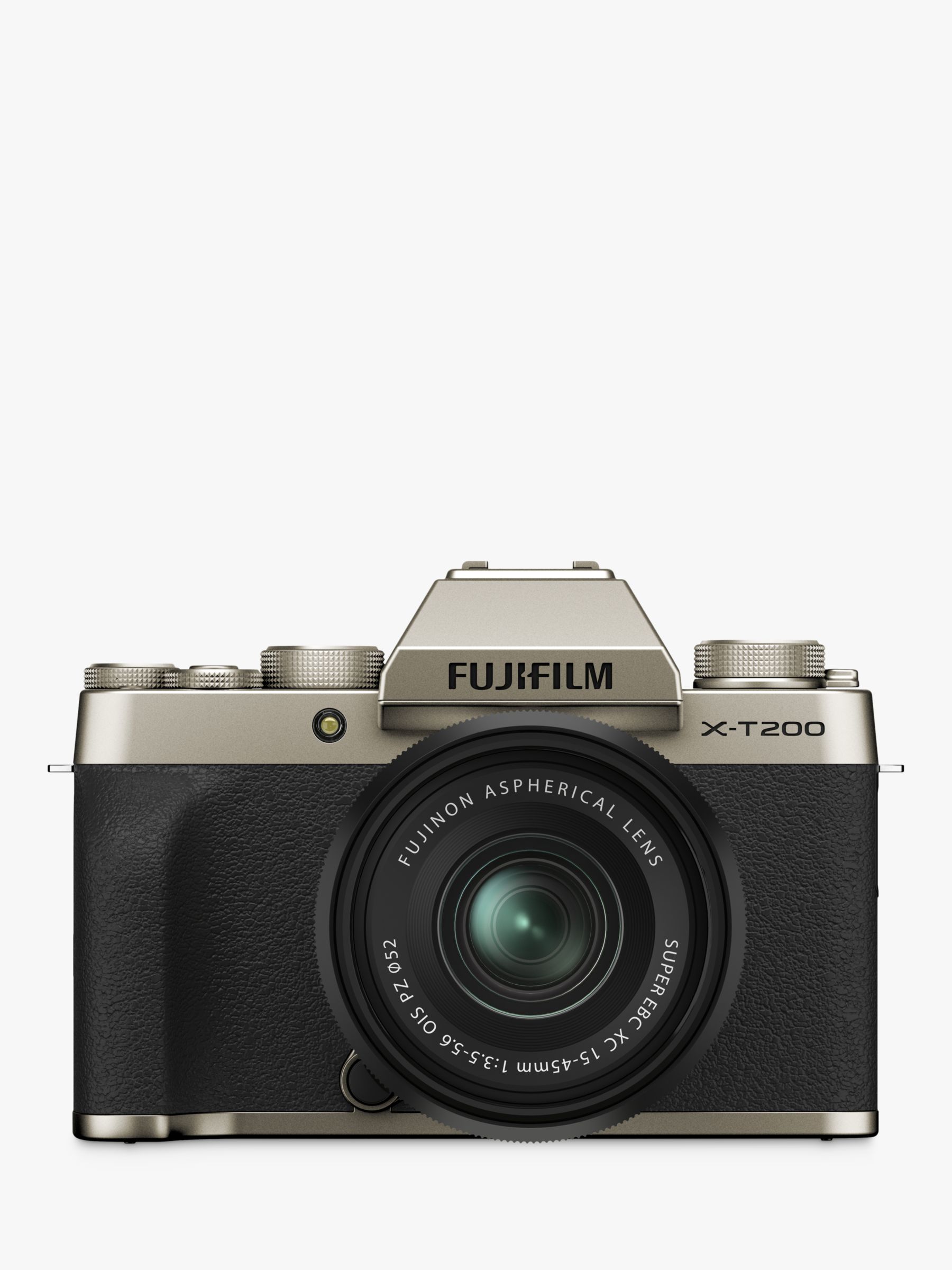 Image of Fujifilm XT200 Compact System Camera with 1545mm XC Lens 4K Ultra HD 242MP WiFi Bluetooth EVF 35 Variangle Touch Screen