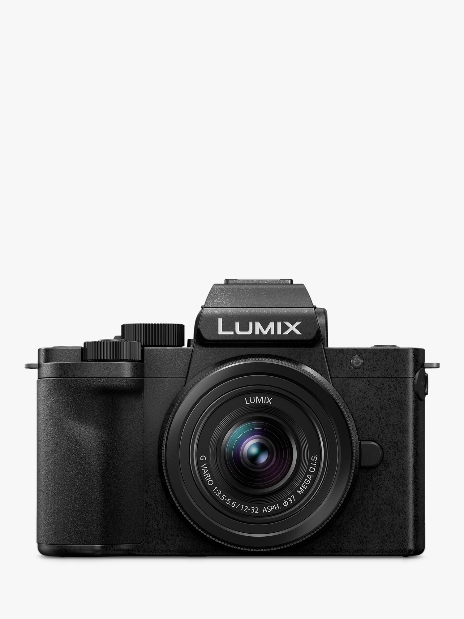 Image of Panasonic Lumix DCG100 Compact System Camera with 1232mm IS Lens 4K Ultra HD 203MP WiFi Bluetooth Live Viewfinder 3 VariAngle Touch Screen Black